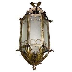 Vintage Carriage Polished Solid Brass Outdoor Porch Wall Sconce Ligjt Bell Shape